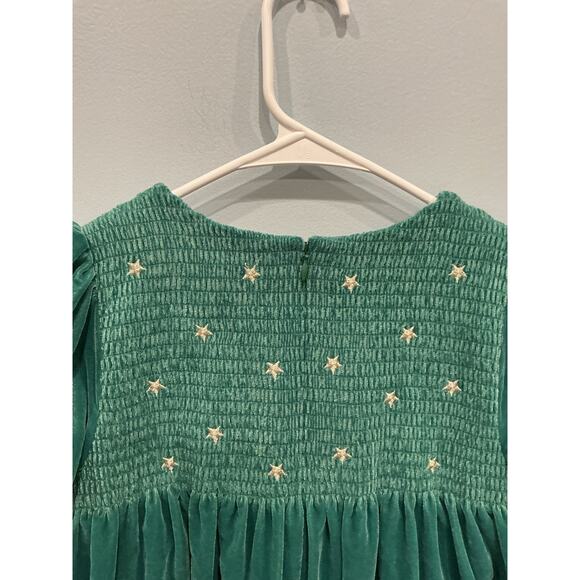 Mini Boden Girls Velvet Dress Size 9 10 Holiday Festive Classic Preppy Formal - Picture 6 of 7